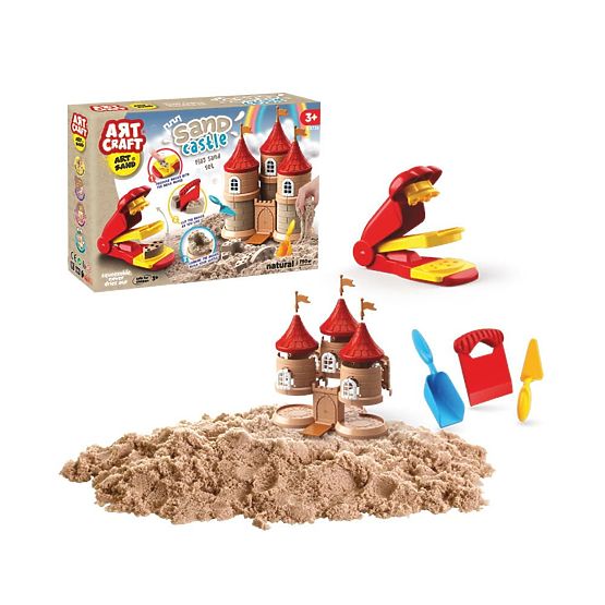 ART CRAFT Postav hrad z kinetického písku