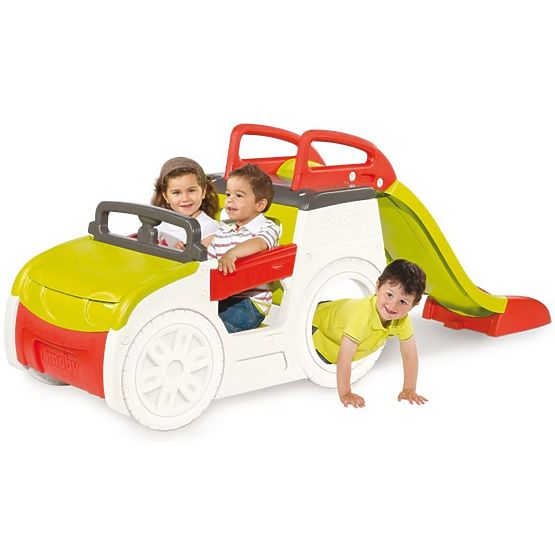 Auto pískoviště se skluzavkou 150 cm Smoby