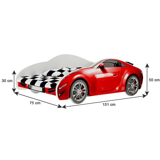 Autopostel S-CAR - červená