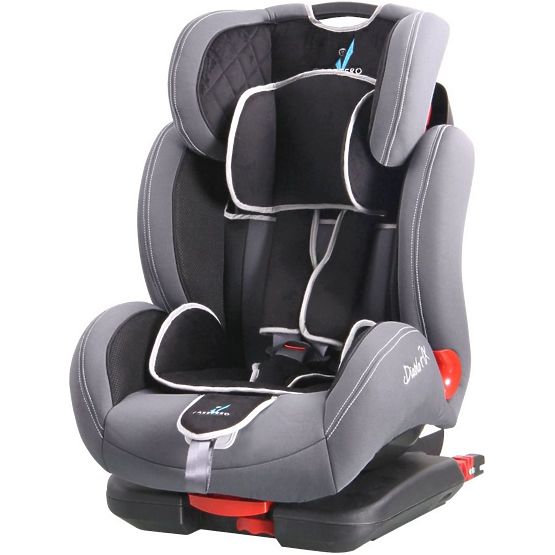 Autosedačka CARETERO DiabloFIX s Isofix graphit 2015 Šedá