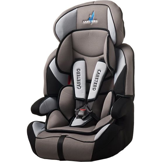 Autosedačka CARETERO Falcon New dark grey 2016 Šedá