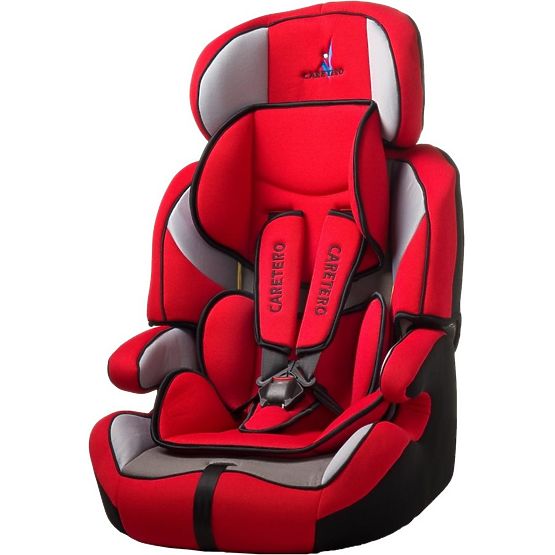 Autosedačka CARETERO Falcon New red 2016 Červená