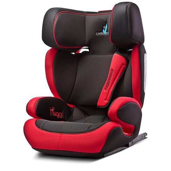Autosedačka CARETERO Huggi Isofix red 2017 Červená