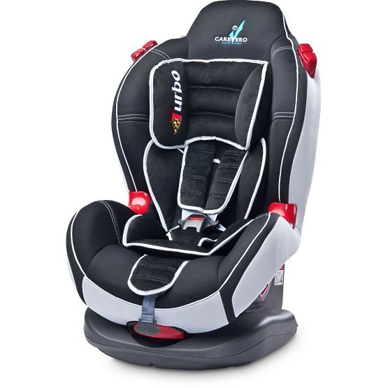 Autosedačka CARETERO SPORT TURBO black 2015 Černá