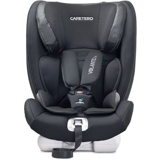 Autosedačka CARETERO Volante Fix black 2016 Černá
