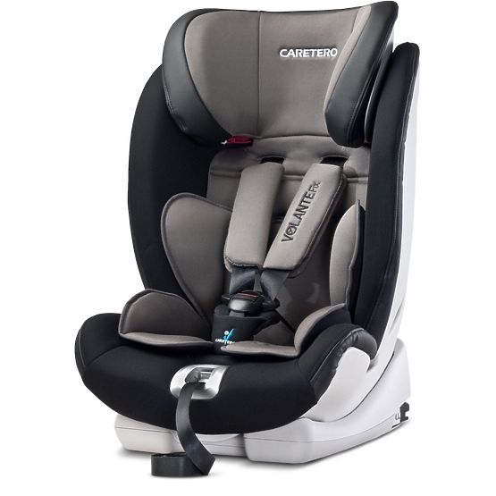 Autosedačka CARETERO Volante Fix graphite 2016 Šedá