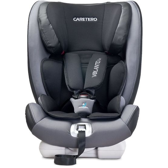 Autosedačka CARETERO Volante Fix grey 2016 Šedá