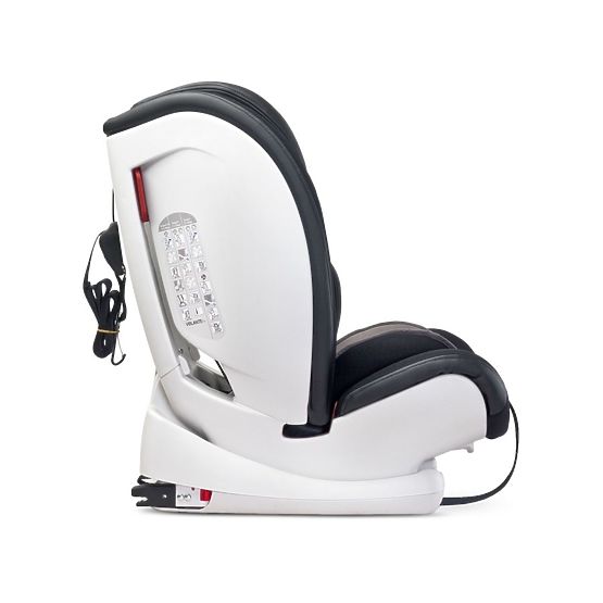 Autosedačka CARETERO Volante Fix grey 2016 Šedá