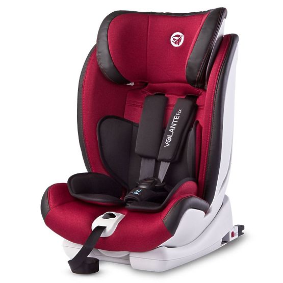 Autosedačka CARETERO Volante Fix Limited burgundy 2018 Červená