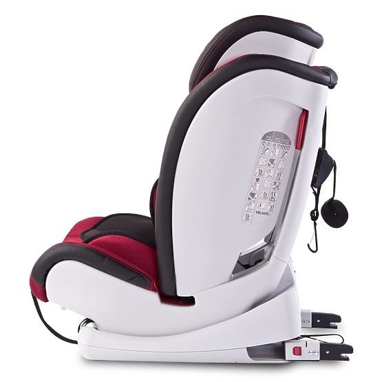 Autosedačka CARETERO Volante Fix Limited burgundy 2018 Červená