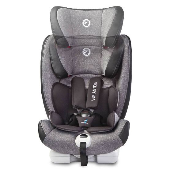 Autosedačka CARETERO Volante Fix Limited grey 2018 Šedá