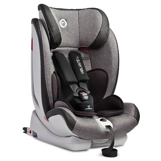 Autosedačka CARETERO Volante Fix Limited grey 2018 Šedá