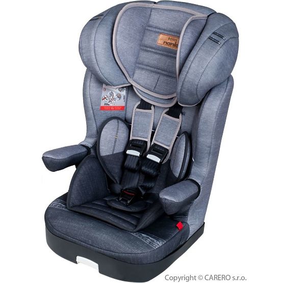 Autosedačka Migo Myla Premium 2017 denim grey Šedá