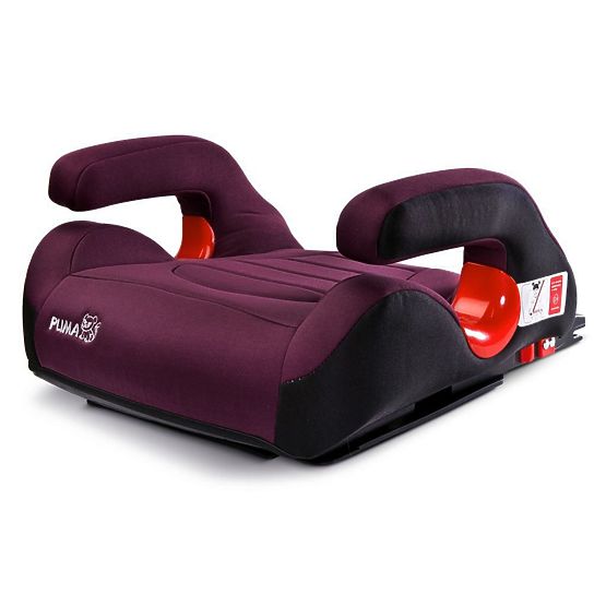 Autosedačka-podsedák CARETERO Puma Isofix cherry 2017 Růžová