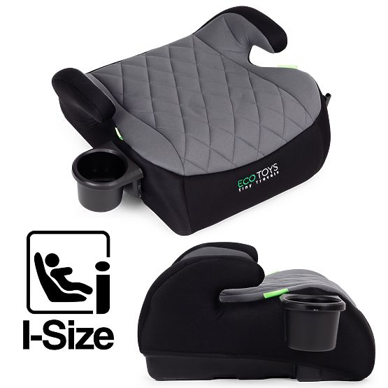 Autosedačka podsedák pro děti i-SIZE výška 125-150 cm držák na nápoje ECOTOYS