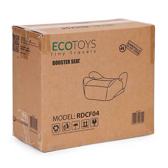 Autosedačka podsedák pro děti i-SIZE výška 125-150 cm držák na nápoje ECOTOYS