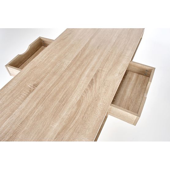 B48 psací stůl dub sonoma / bílý