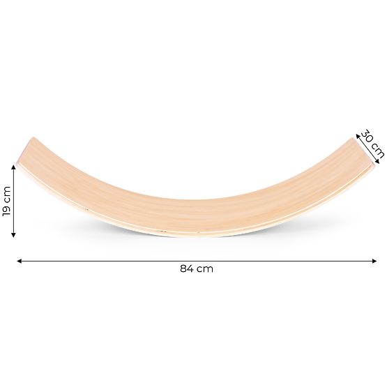 Balancovací deska pro děti dřevěná houpačka cvičení rovnováhy ECOTOYS