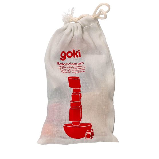 Balancující věž - dřevěná hra