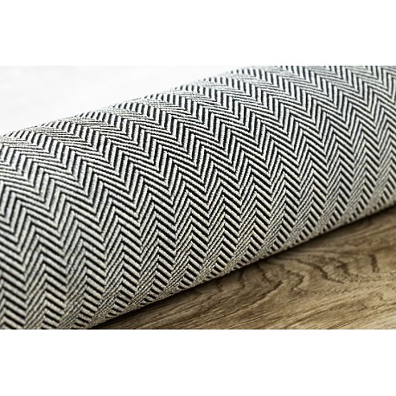 BAMBINO 48130 mycí kulatý kobereček Hvězdy pro děti protiskluz - béžový / šedá