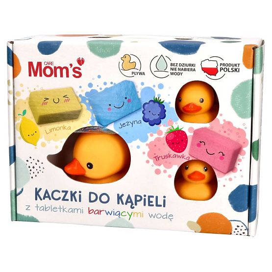 Barevná koupel s kačenkami