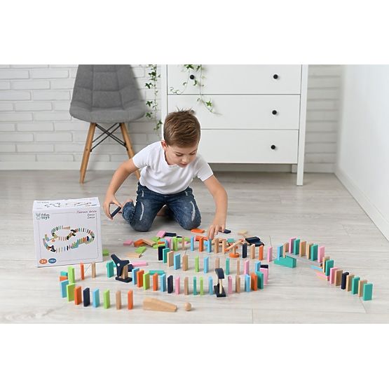 Barevné Domino Adam Toys