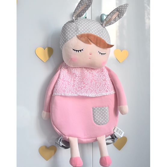 Batůžek s oušky METOO - růžový