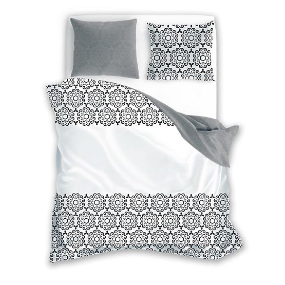 Bavlněné povlečení Glamour květy 140x200cm + 70x90cm