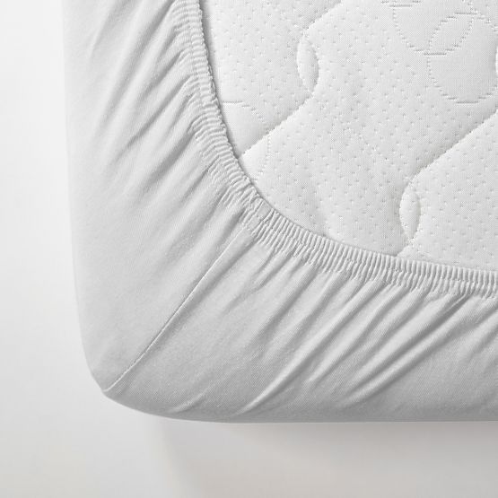 Bavlněné prostěradlo 160x70 cm - bílé