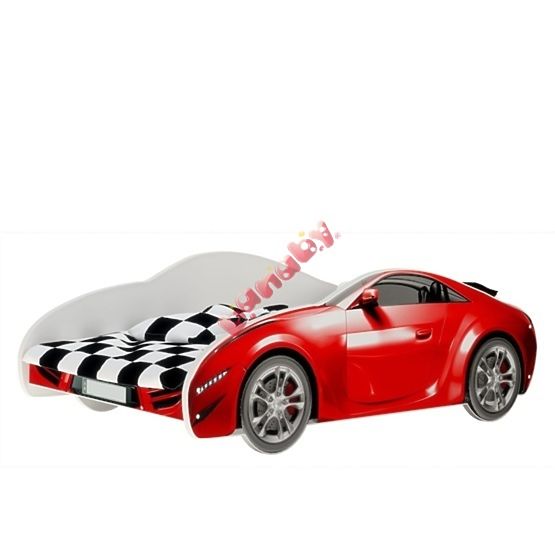 BAZAR - Autopostel S-CAR - červená 160x80 cm