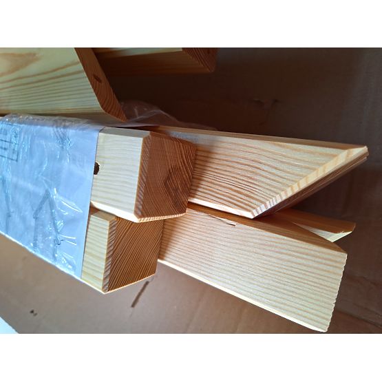 Bazar - Dětská Montessori postel domeček Chimney - lakovaná 