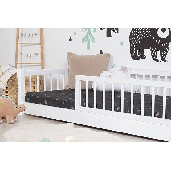 Bazar - Dětská nízká postel Montessori Ourbaby - bílá