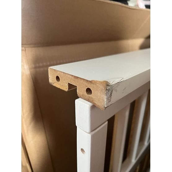 BAZAR - Dětská nízká postel Montessori Ourbaby 160x70 - bílá