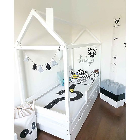 Bazar - Dětská postel domeček Paul - bílá