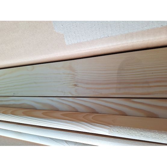 Bazar - Dětská postel domeček se zábranou Tea - přírodní