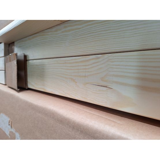 Bazar - Dětská postel domeček se zábranou Tea - přírodní