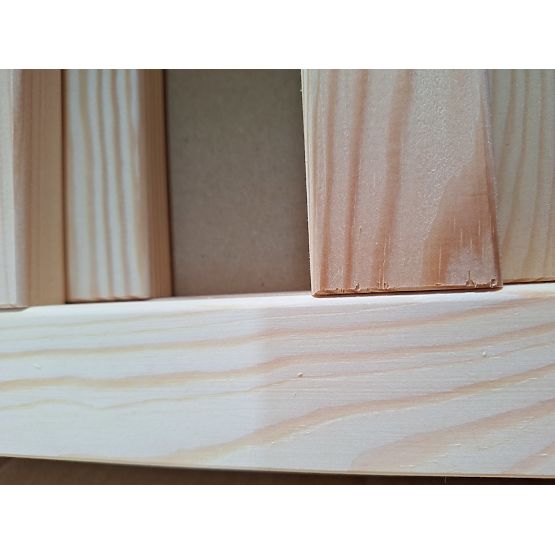 Bazar - Dětská postel domeček se zábranou Tea - přírodní