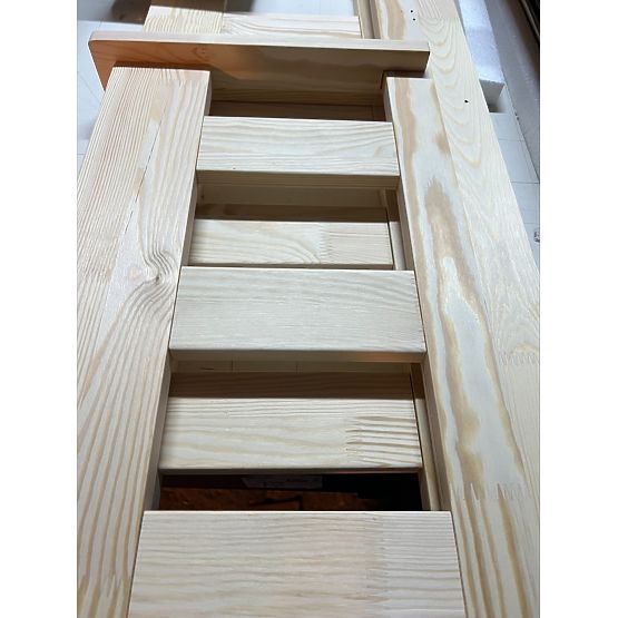 BAZAR - Dětská postel Mila Raily se zábranou 190x80 cm