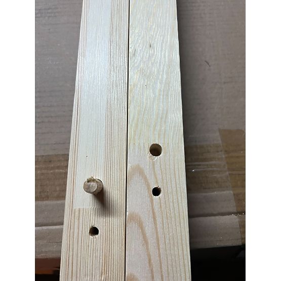 BAZAR - Dětská postel Mila Raily se zábranou 190x80 cm