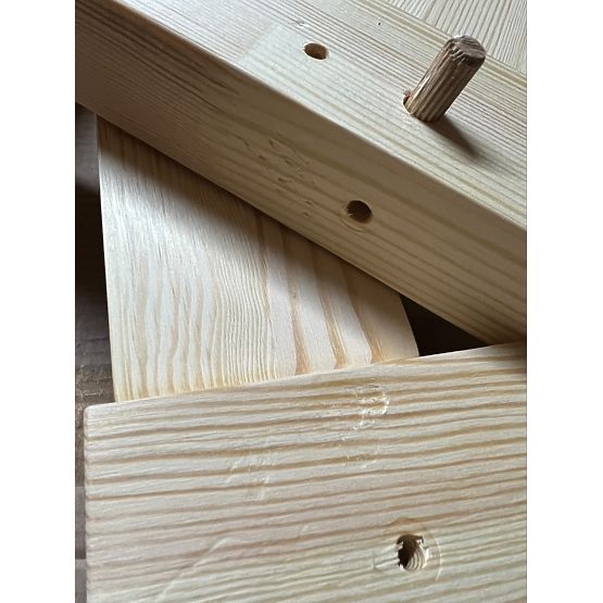 BAZAR - Dětská postel Mila Raily se zábranou 190x80 cm