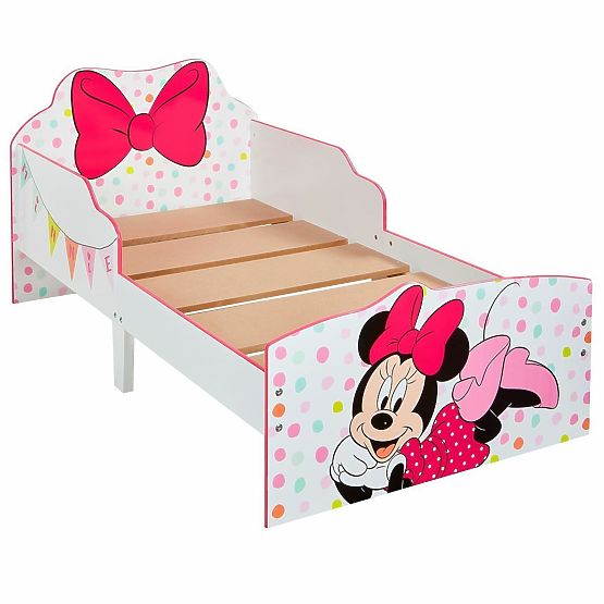 Bazar - Dětská postel Minnie Mouse s úložným prostorem