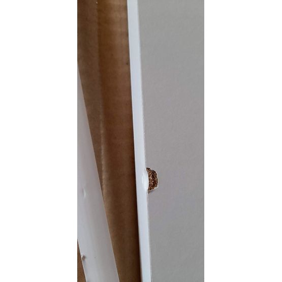 BAZAR - Dětská postel se zábranou Ourbaby - bílá 200x100cm + úložný prostor 