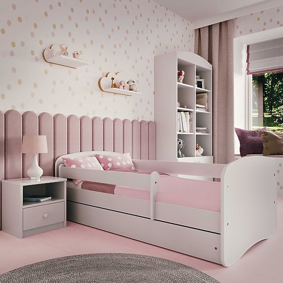 Bazar - Dětská postel se zábranou Ourbaby - bílá
