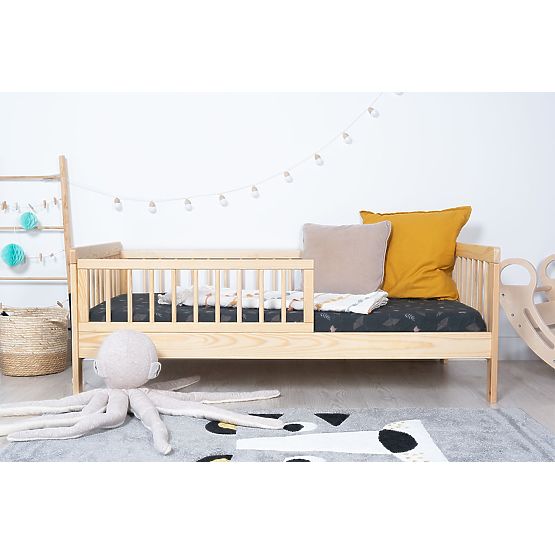 Bazar - Dětská postel se zábranou TEDDY - přírodní