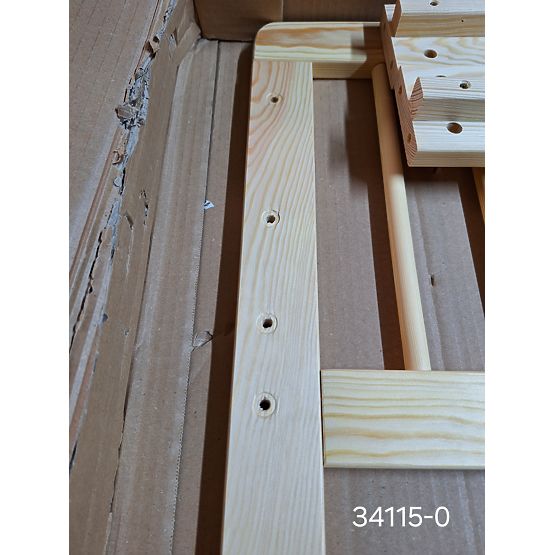 Bazar - Dětská postel se zábranou TEDDY - přírodní