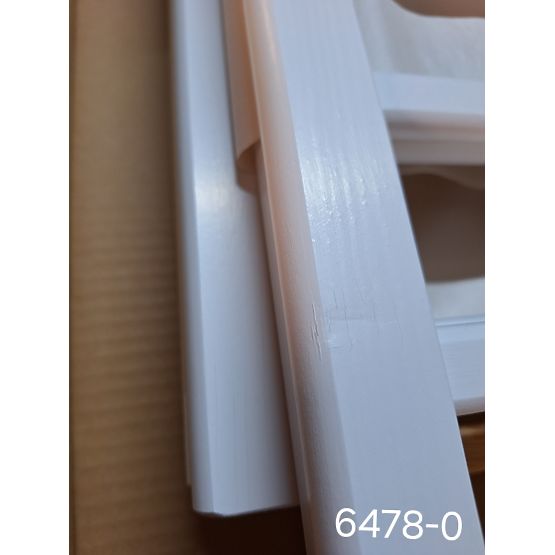 Bazar - Dětská postýlka Alek s vyjímatelnými příčkami - bílá