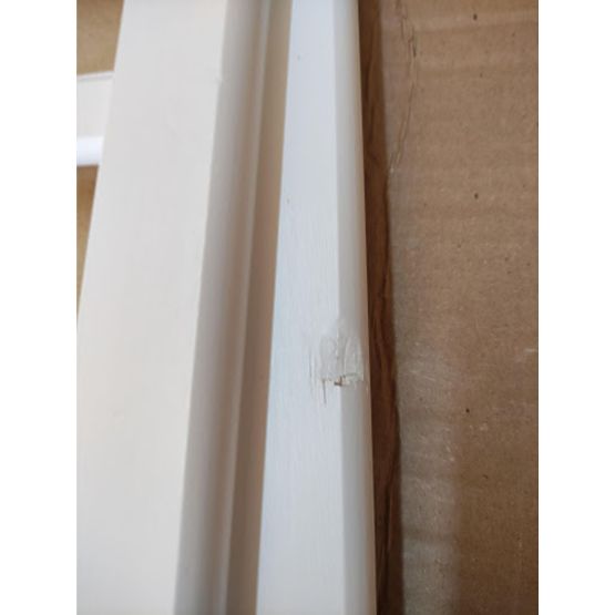 BAZAR - Dětská postýlka Cosmo - bílá + úložný prostor 120x60 cm