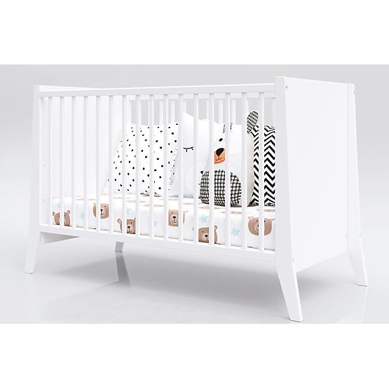 Bazar - Dětská postýlka Cosmo 120x60 - bílá