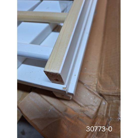 Bazar - Dětská postýlka Cosmo 120x60 - bílá