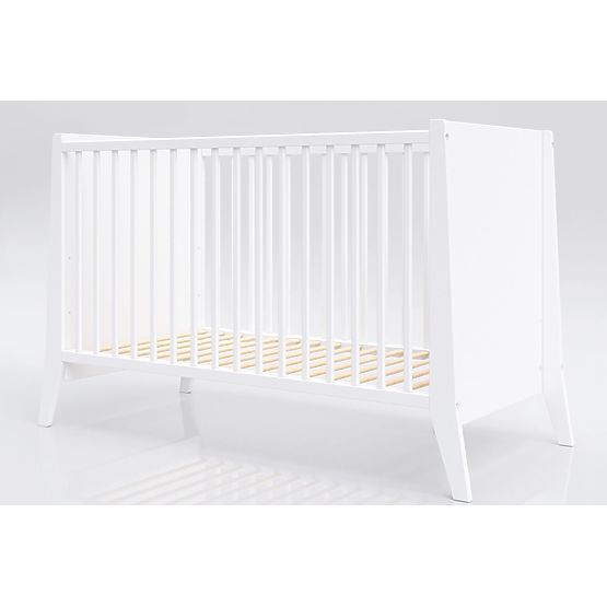 Bazar - Dětská postýlka Cosmo 120x60 - bílá